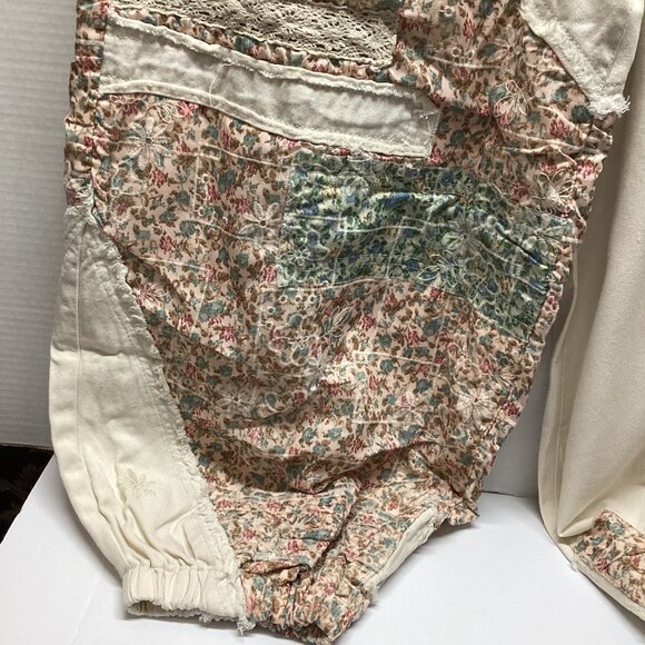 Floral Patchwork Wide-Leg Pants - Picture 6 of 16